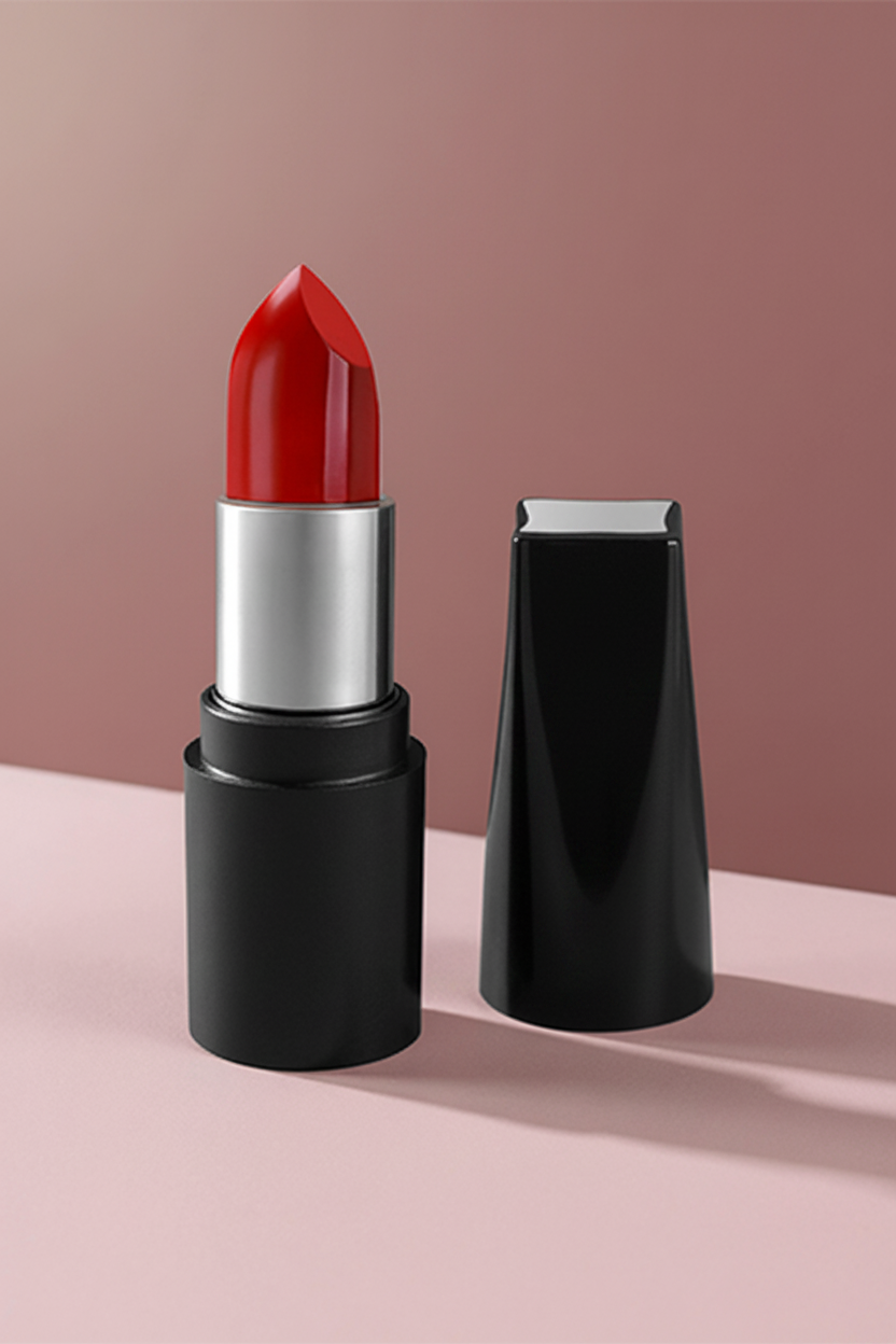 Scarlet Noir Lipstick - front product view